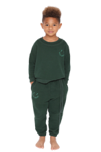 Load image into Gallery viewer, KIDS SIDE DRAWSTRING FOREST SWEATPANTS