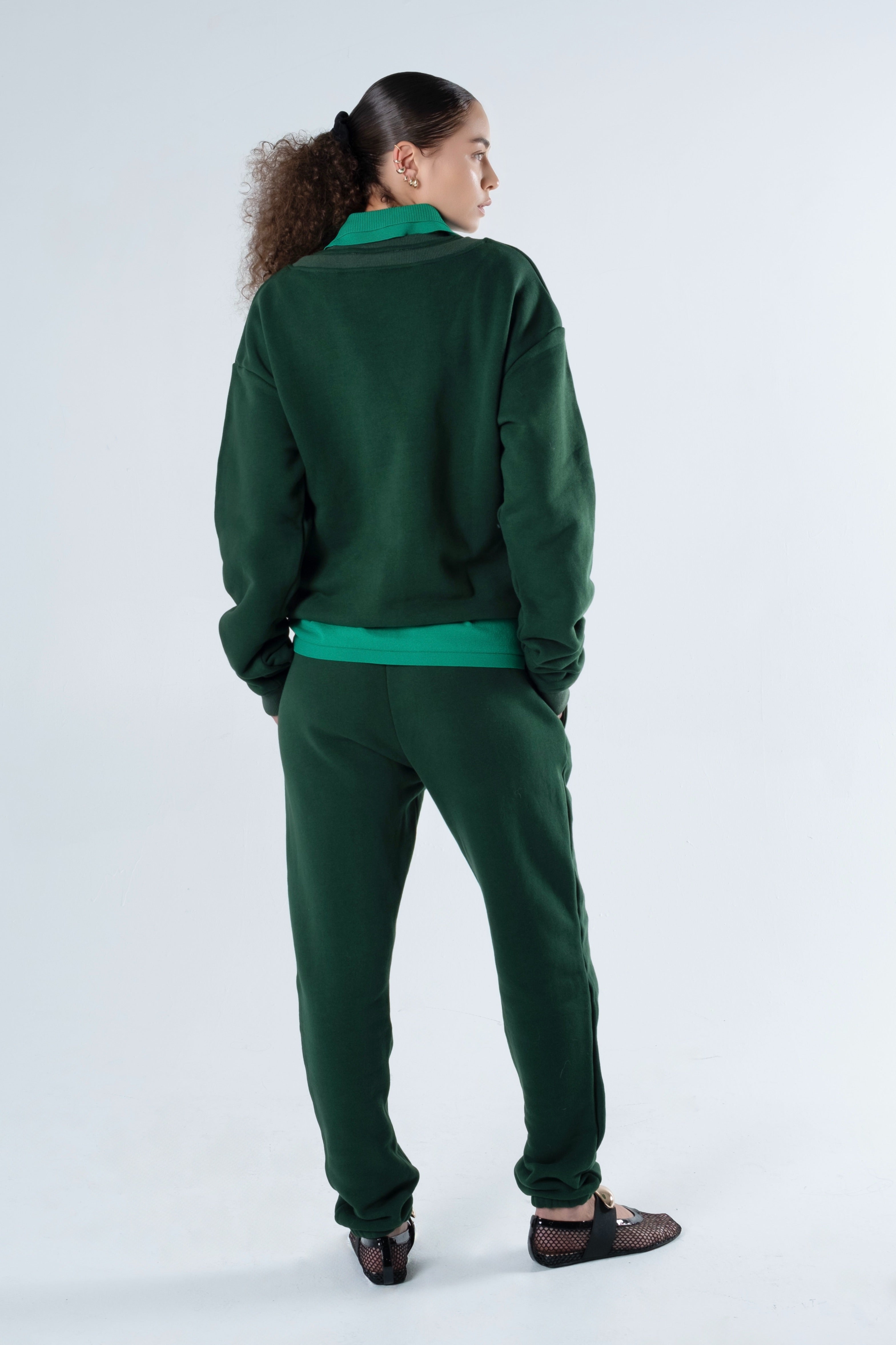 DOUBLE COLLAR FOREST CREW