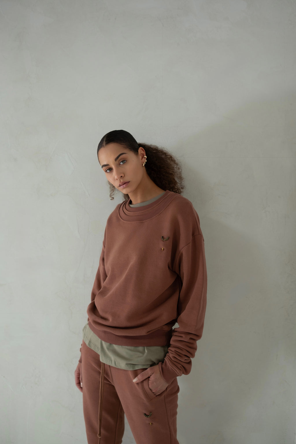 DOUBLE COLLAR CLAY CREW