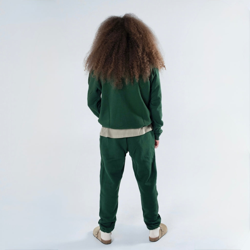 SIDE DRAWSTRING FOREST SWEATPANTS
