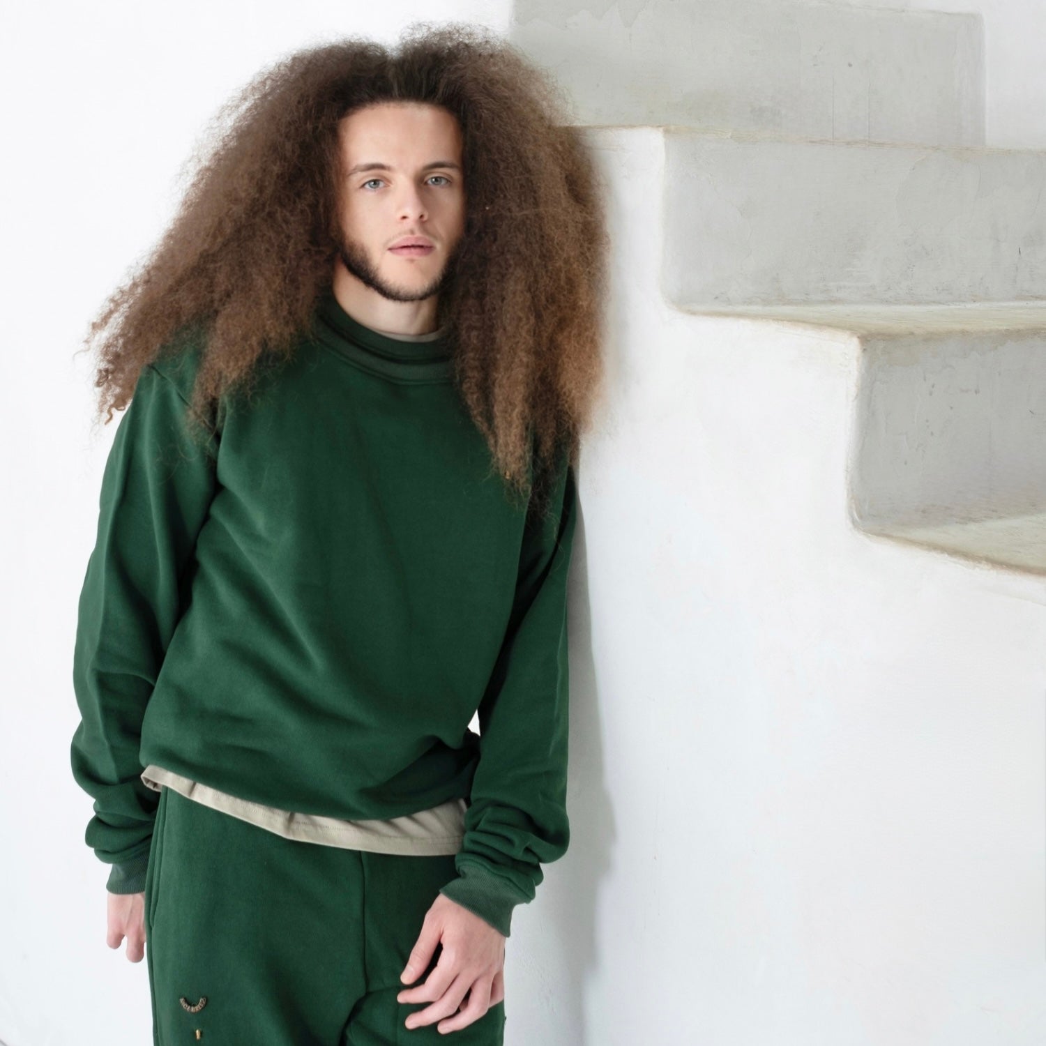 DOUBLE COLLAR FOREST CREW