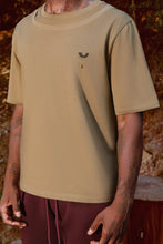 Load image into Gallery viewer, CAMEL DOUBLE COLLAR TEE
