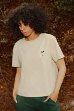Load image into Gallery viewer, BONE DOUBLE COLLAR TEE
