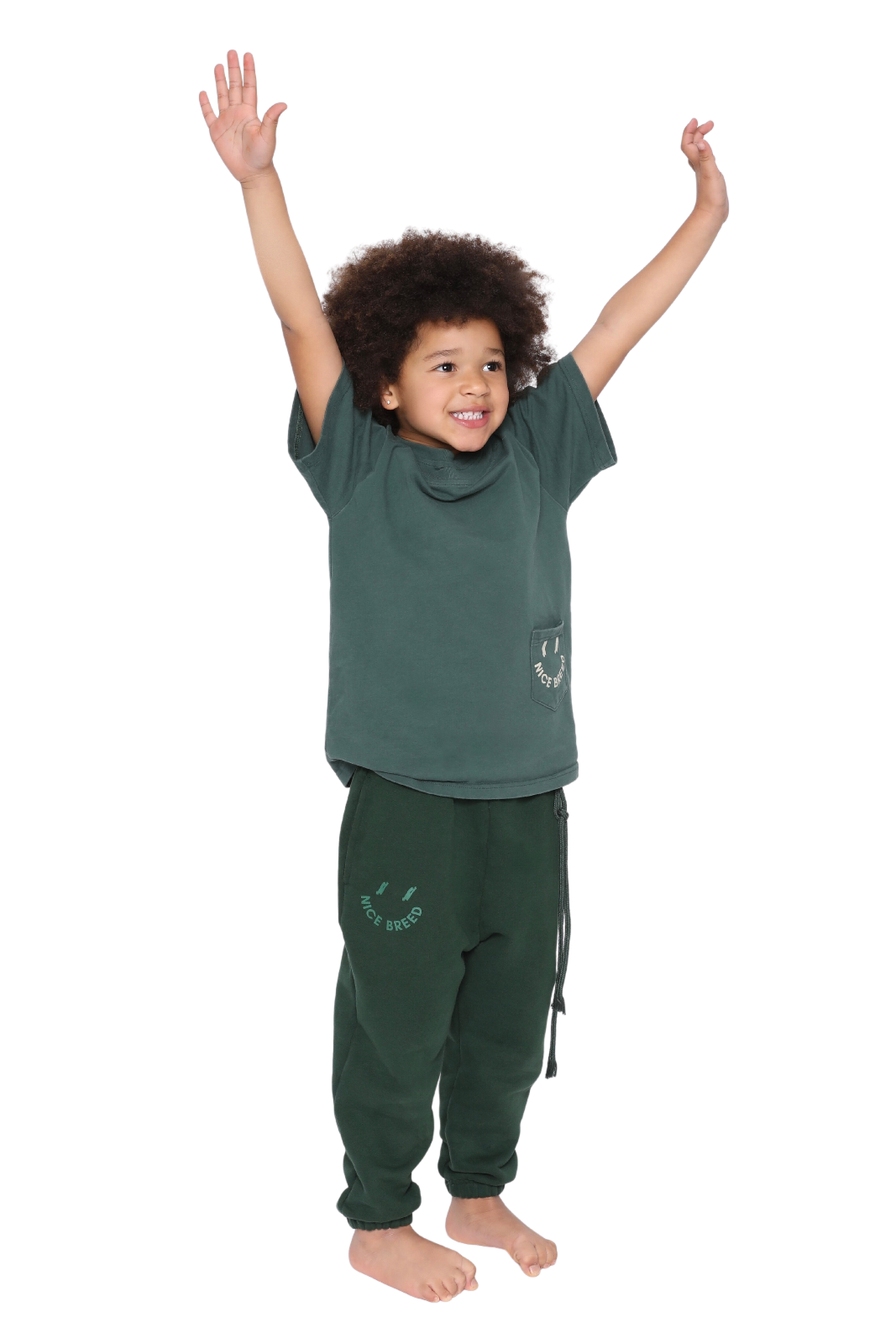 KIDS DOUBLE COLLAR FOREST TEE