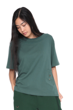 Load image into Gallery viewer, FOREST DOUBLE COLLAR TEE
