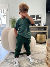Load image into Gallery viewer, KIDS SIDE DRAWSTRING FOREST SWEATPANTS
