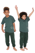 Load image into Gallery viewer, KIDS DOUBLE COLLAR FOREST TEE
