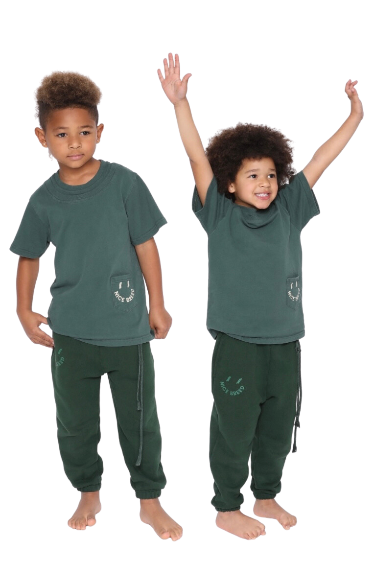 KIDS DOUBLE COLLAR FOREST TEE